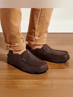 Moloā Men’s Leather Slip On Shoes